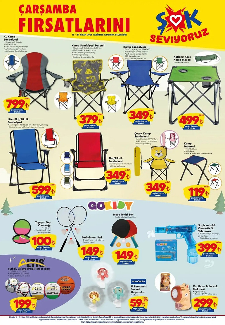 15 Nisan 2026 ŞOK Aktüel Kataloğu yayınlandı: ŞOK’a PlayStation 5 ve MacBook Air M4 Geliyor! resim: 6