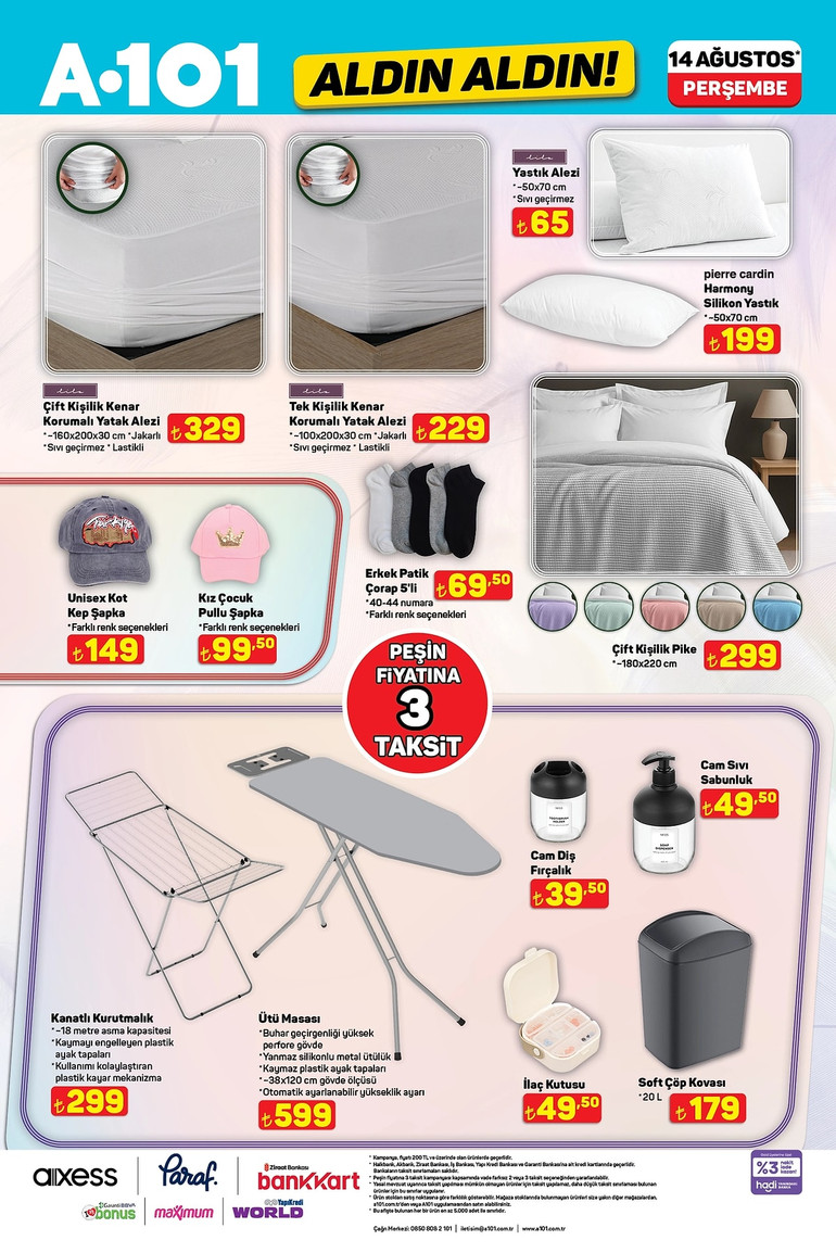 A101 Fırsat Kataloğunu Yayınladı! İşte A101'in Aldın Aldın14 Ağustos 2025 Kataloğu resim: 12