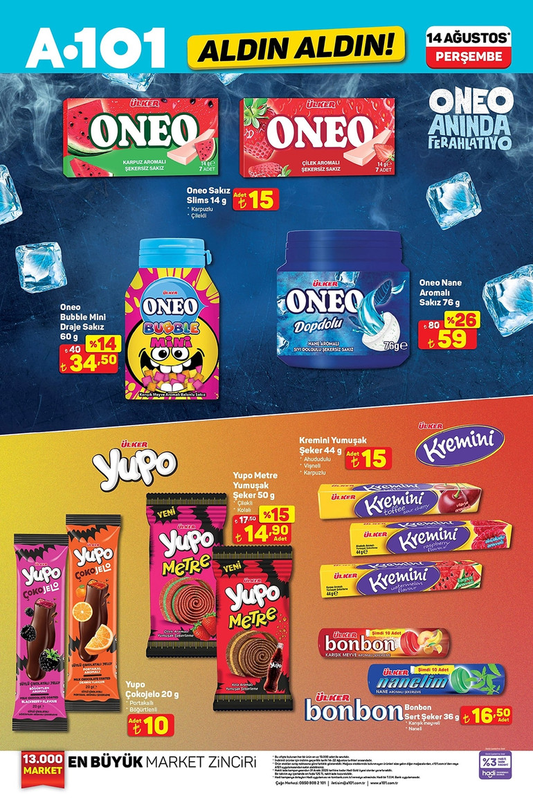 A101 Fırsat Kataloğunu Yayınladı! İşte A101'in Aldın Aldın14 Ağustos 2025 Kataloğu resim: 2