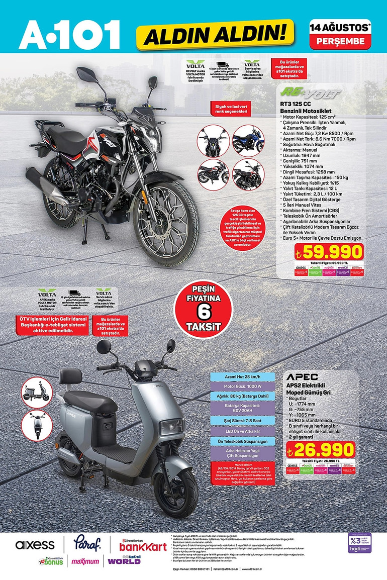 A101 Fırsat Kataloğunu Yayınladı! İşte A101'in Aldın Aldın14 Ağustos 2025 Kataloğu resim: 8