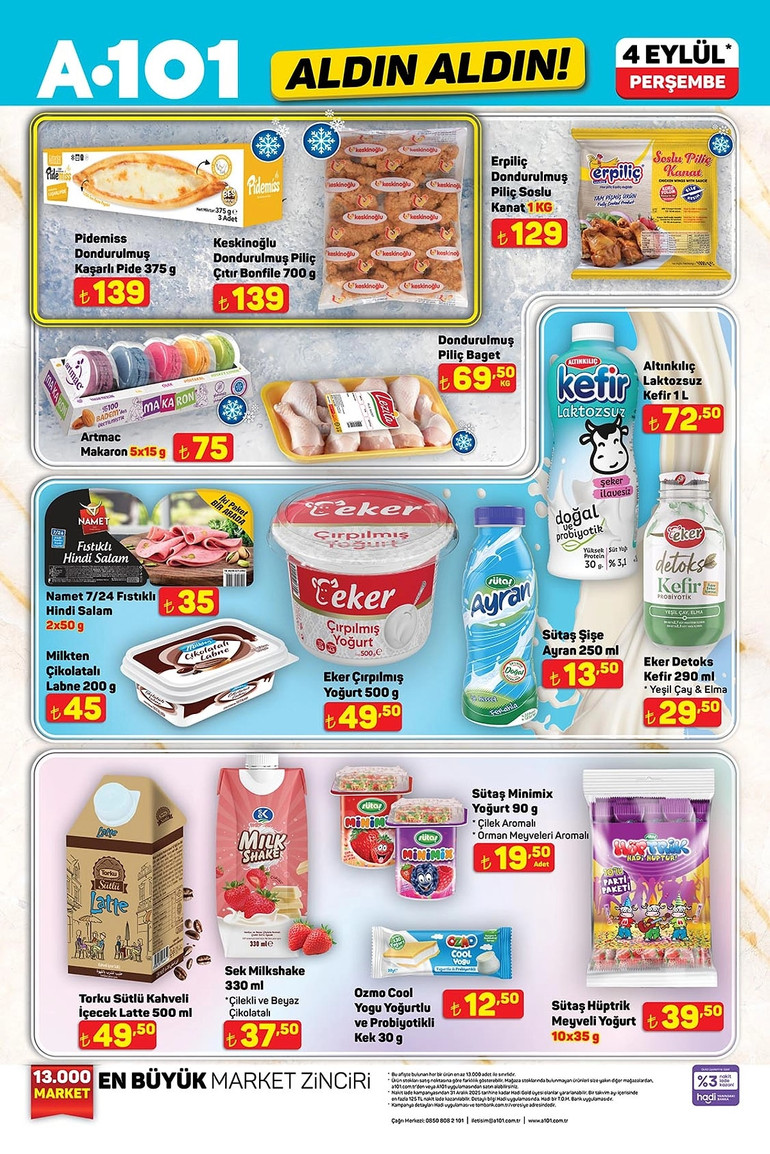 A101 Aldın Aldın 4 Eylül 2025 Fırsat Kataloğu Yayında! İşte A101'in İndirimli Ürünler Listesi... resim: 8
