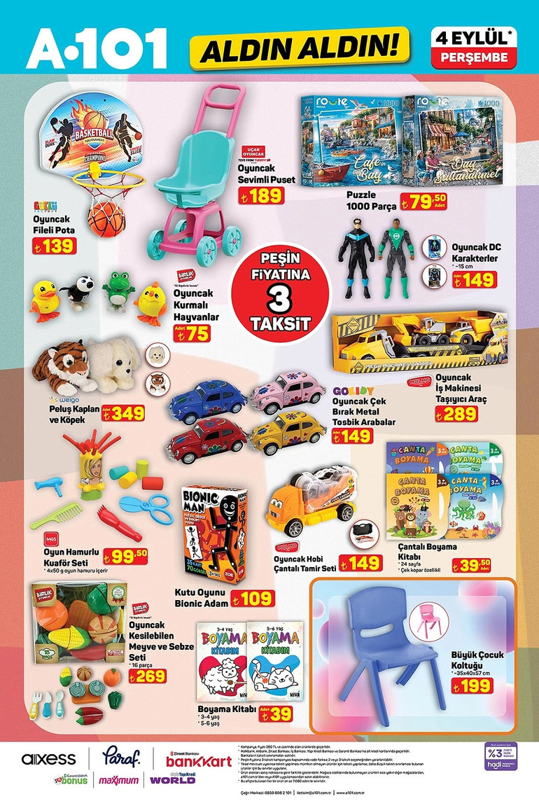 A101 Aldın Aldın 4 Eylül 2025 Fırsat Kataloğu Yayında! İşte A101'in İndirimli Ürünler Listesi... resim: 6