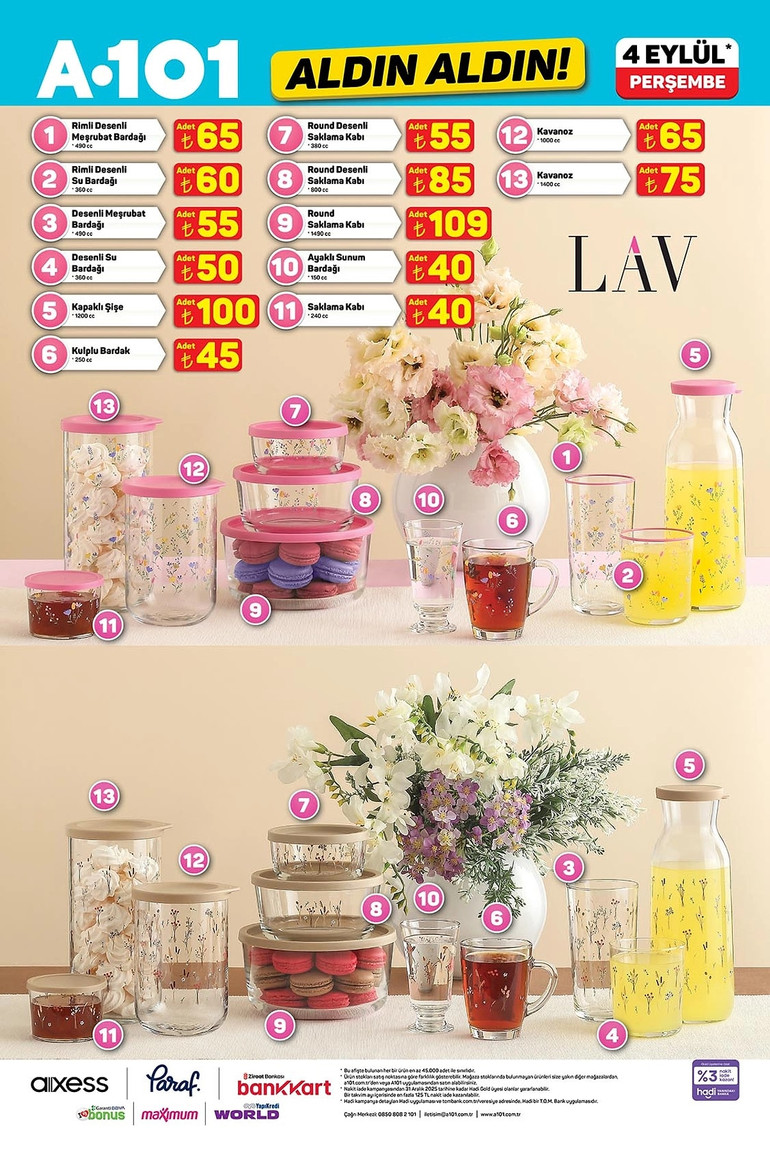 A101 Aldın Aldın 4 Eylül 2025 Fırsat Kataloğu Yayında! İşte A101'in İndirimli Ürünler Listesi... resim: 4