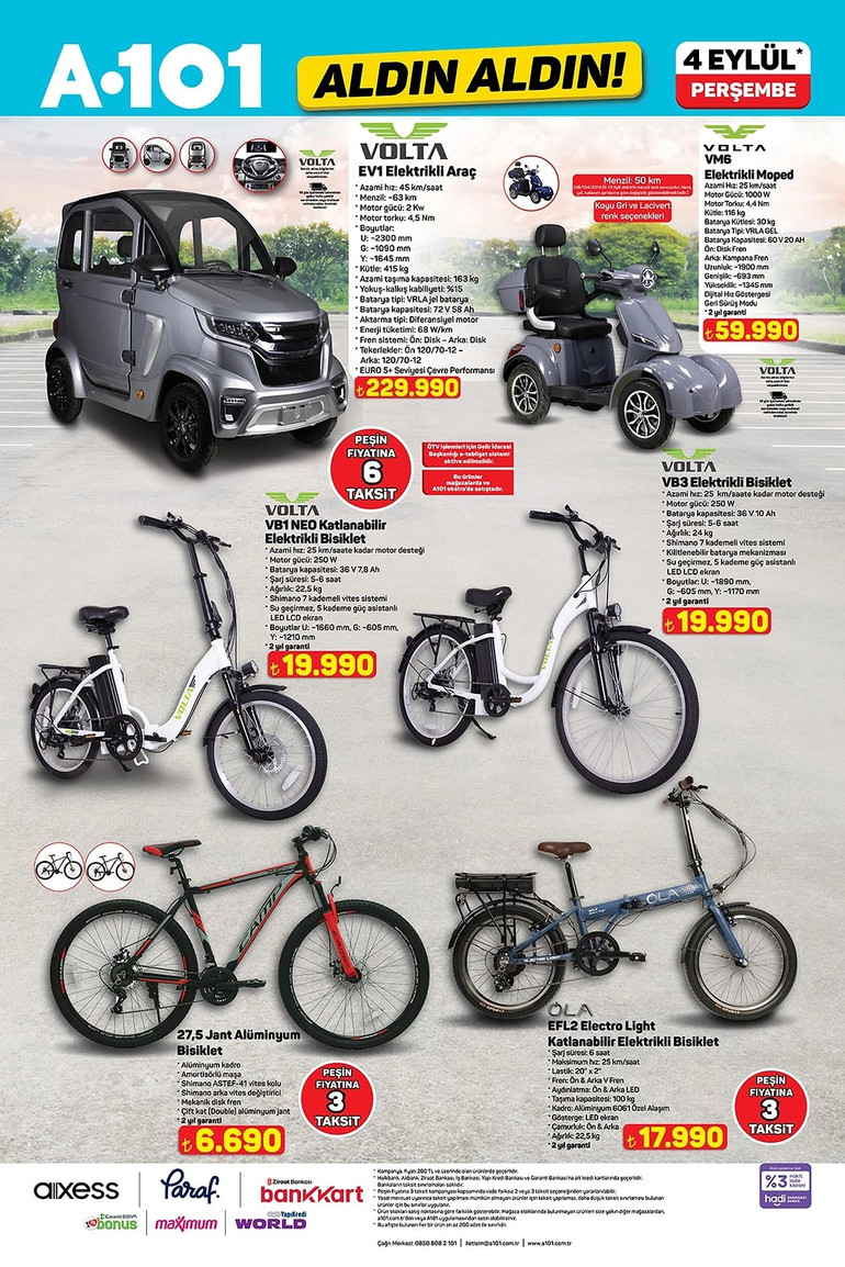 A101 Aldın Aldın 4 Eylül 2025 Fırsat Kataloğu Yayında! İşte A101'in İndirimli Ürünler Listesi... resim: 3