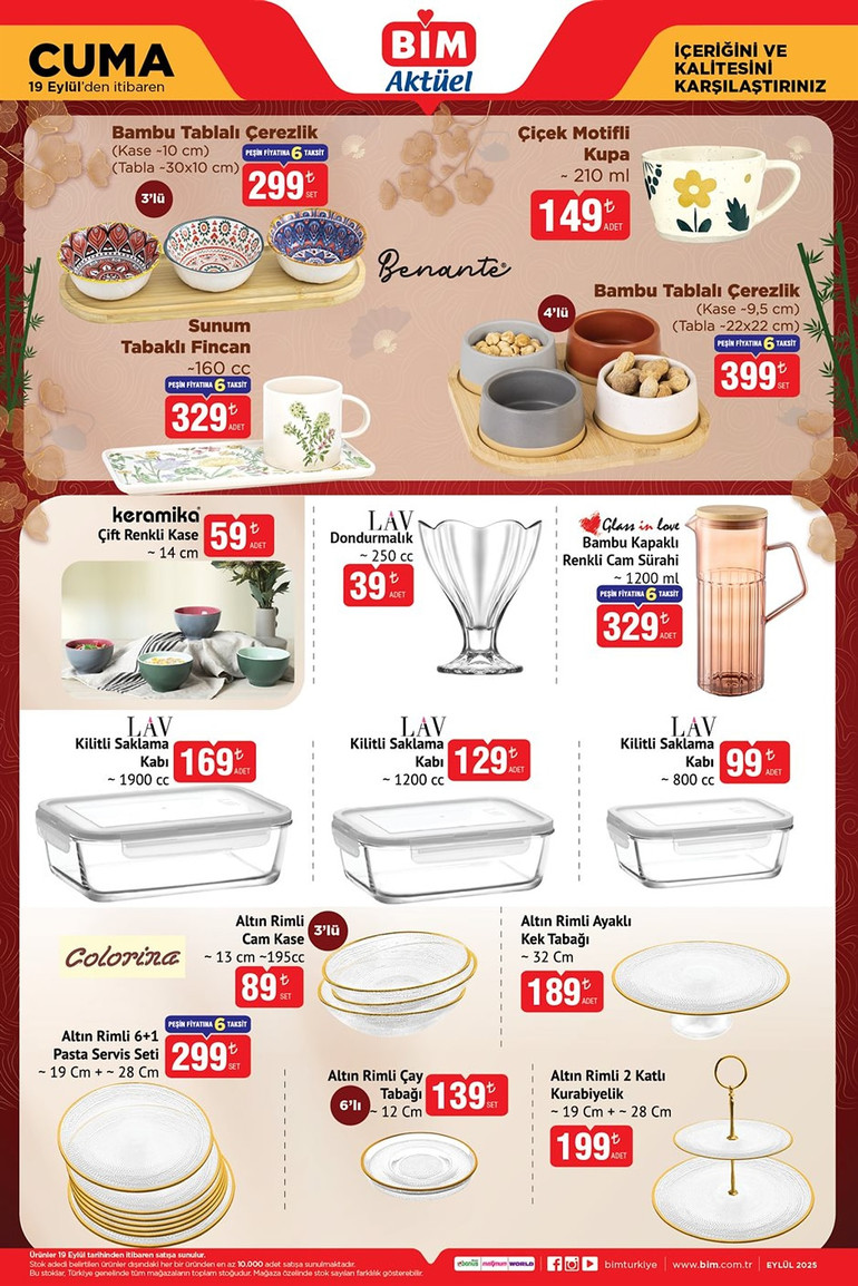 BİM 19 Eylül Cuma Kataloğu Yayında! Pek Çok Ürün, Cazip Fiyatlarla Cuma Günü Raflarda Yerini Alacak resim: 5
