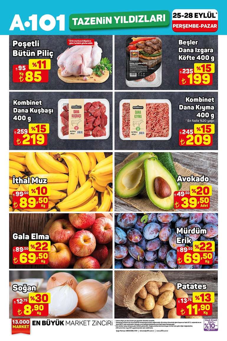 A101 Aldın Aldın 27 Eylül - 3 Ekim 2025 İndirim Kataloğu Yayımlandı! resim: 5