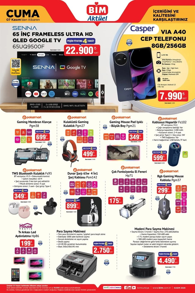 BİM İndirimli Ürünler Kataloğunu Yayımlandı! İşte BİM’in 4-7-9 Kasım 2025 İndirim Kataloğu  resim: 5