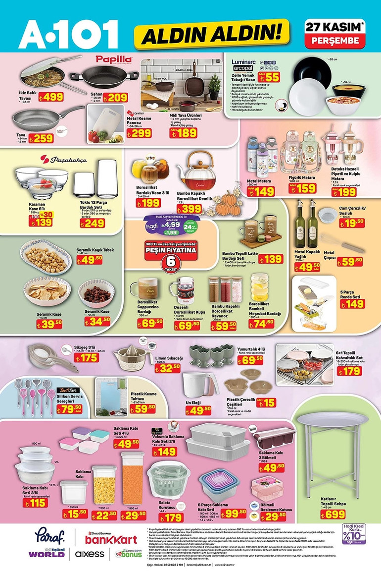 A101 Yeni Fırsat Kataloğunu Yayımladı: İşte A101 Aldın Aldın 27 Kasım 2025 A101 Kataloğu… resim: 4