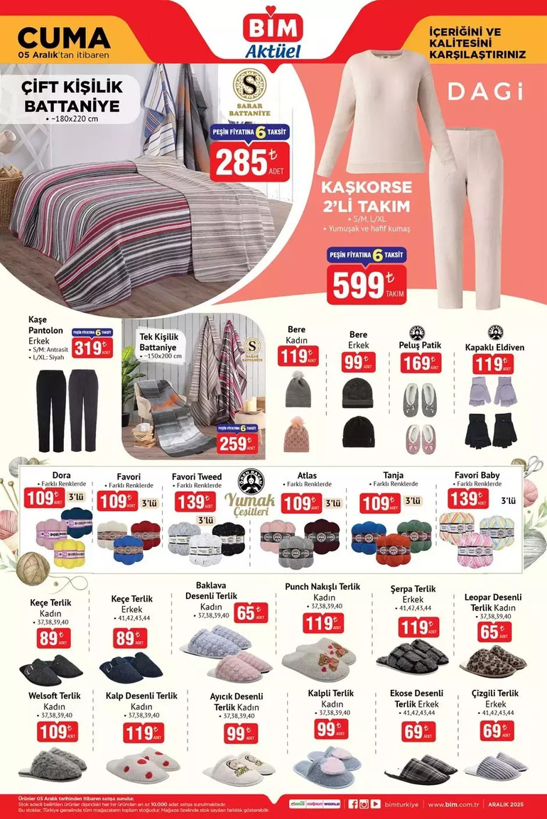 BİM Cuma İndirim Kataloğunu Yayımladı! İşte BİM 5 Aralık 2025 Cuma BİM Aktüel Kataloğu... resim: 2