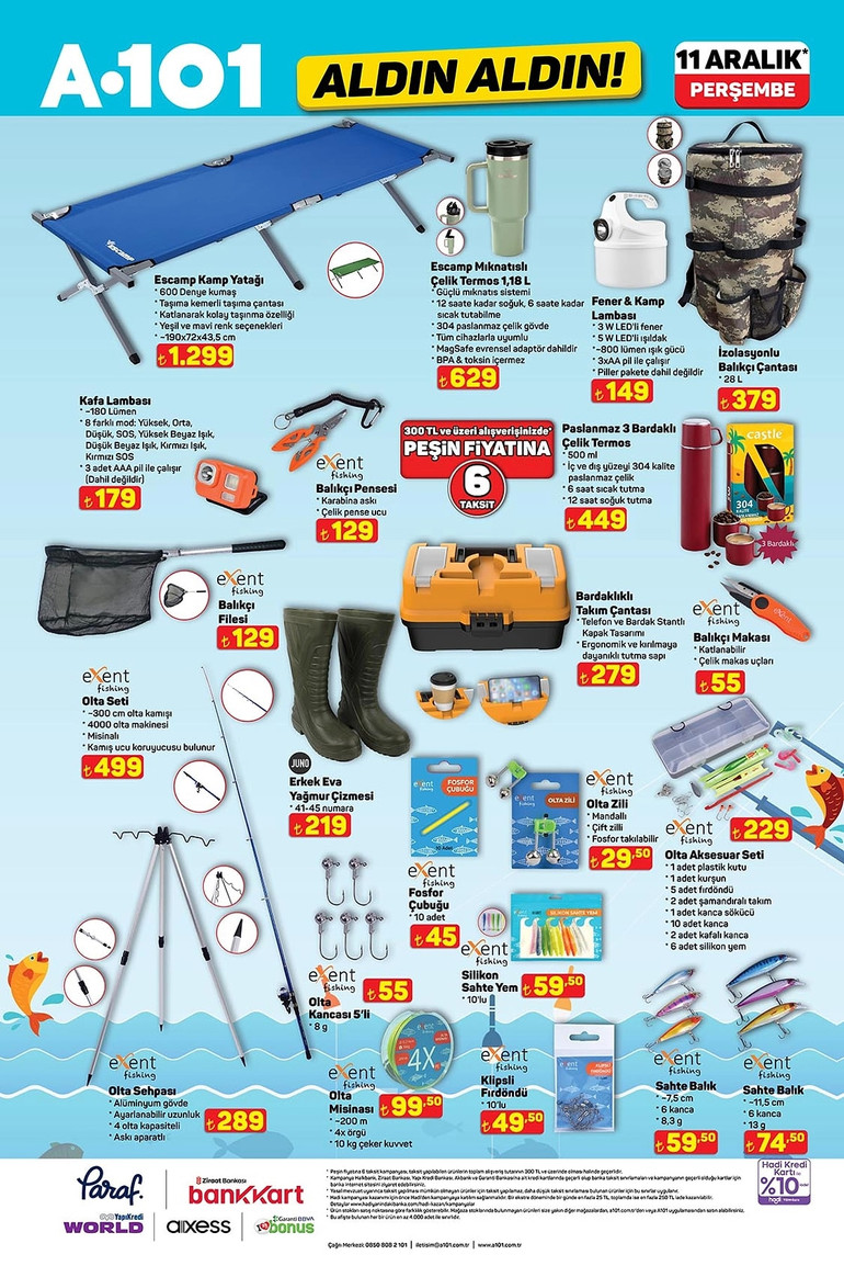 A101 Yeni Fırsat Kataloğunu Yayımladı: İşte A101 Aldın Aldın 11 Aralık 2025 A101 Kataloğu… resim: 7