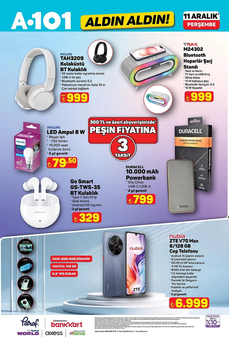A101 Yeni Fırsat Kataloğunu Yayımladı: İşte A101 Aldın Aldın 11 Aralık 2025 A101 Kataloğu… resim: 4