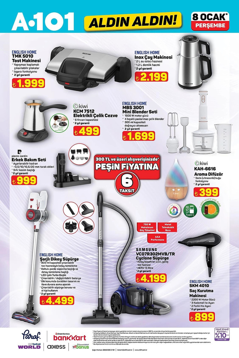 A101’e 8 Ocak’ta Elektrikli Araba Geliyor! İşte 8 Ocak A101 Aktüel Kataloğu ve Şaşırtan Fiyatlar resim: 2