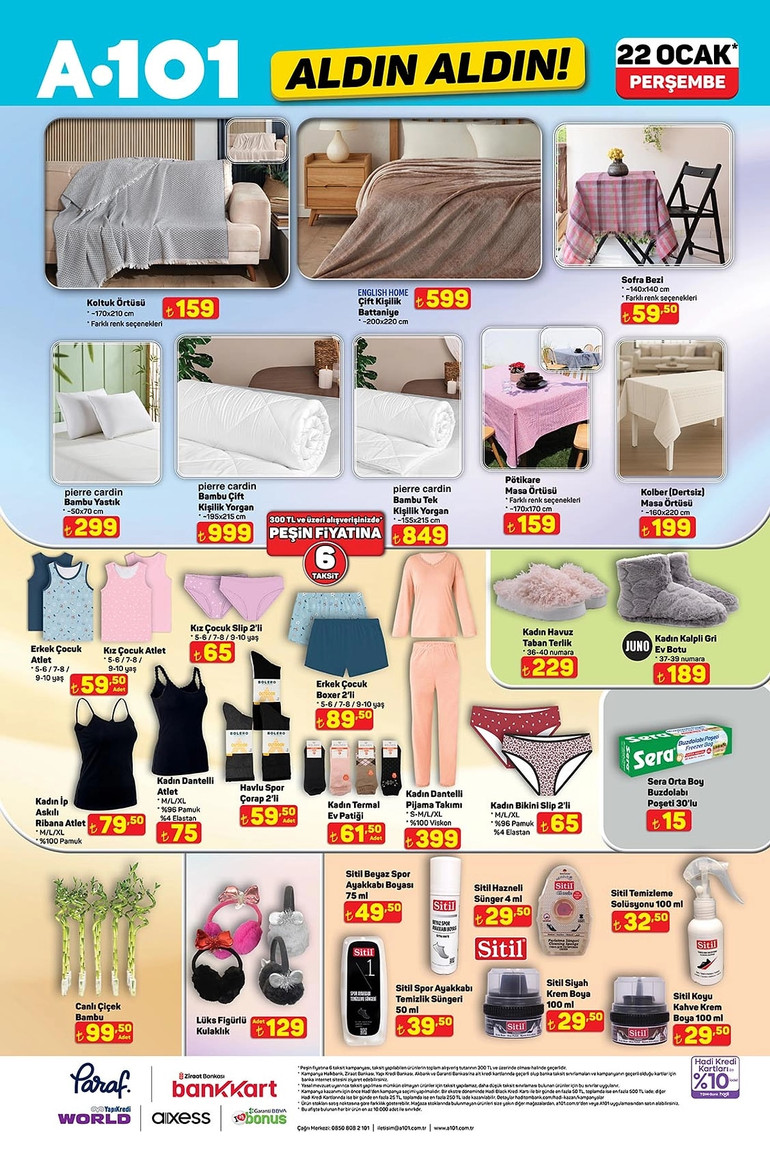 A101 Fırsat Kataloğunu Yayınlandı: İşte A101 Aldın Aldın 22 Ocak 2026 İndirim Kataloğu resim: 3
