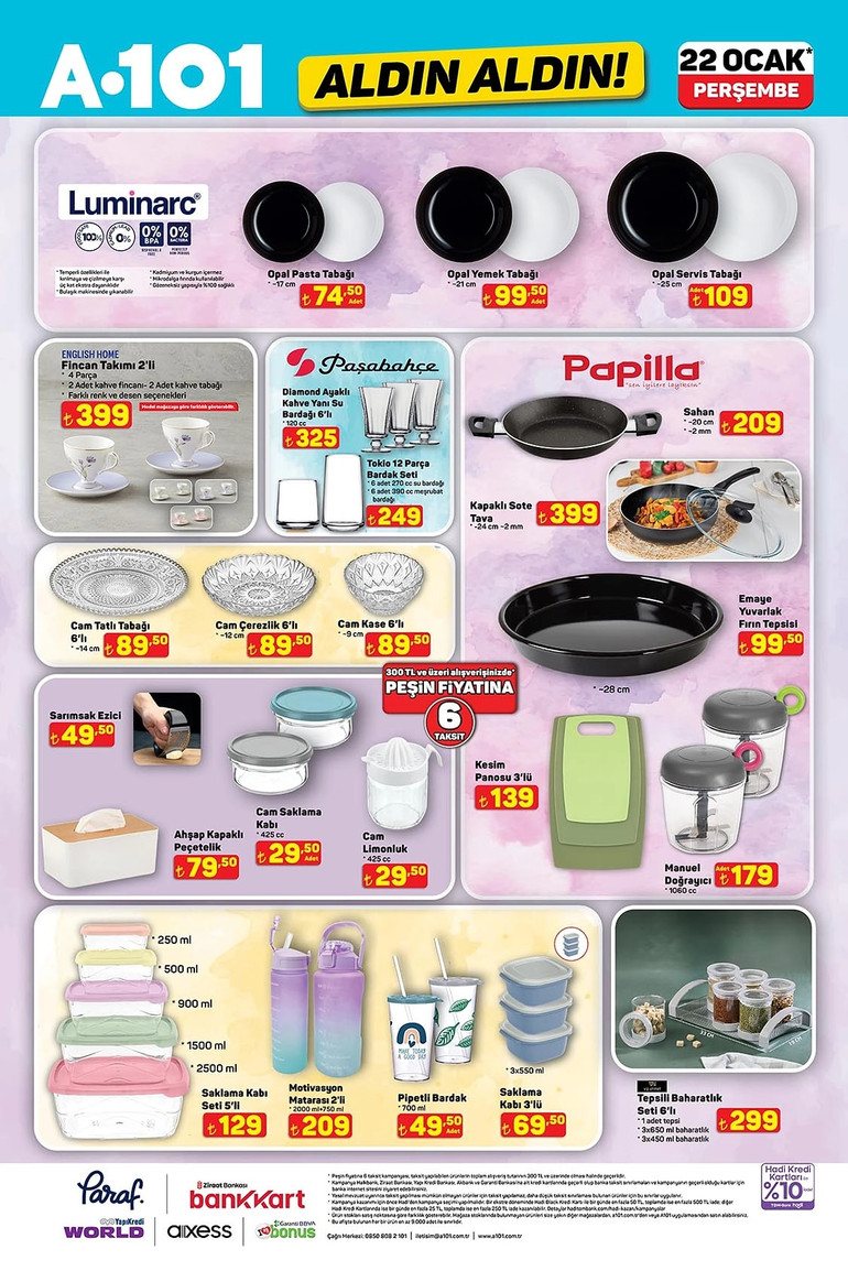 A101 Fırsat Kataloğunu Yayınlandı: İşte A101 Aldın Aldın 22 Ocak 2026 İndirim Kataloğu resim: 5