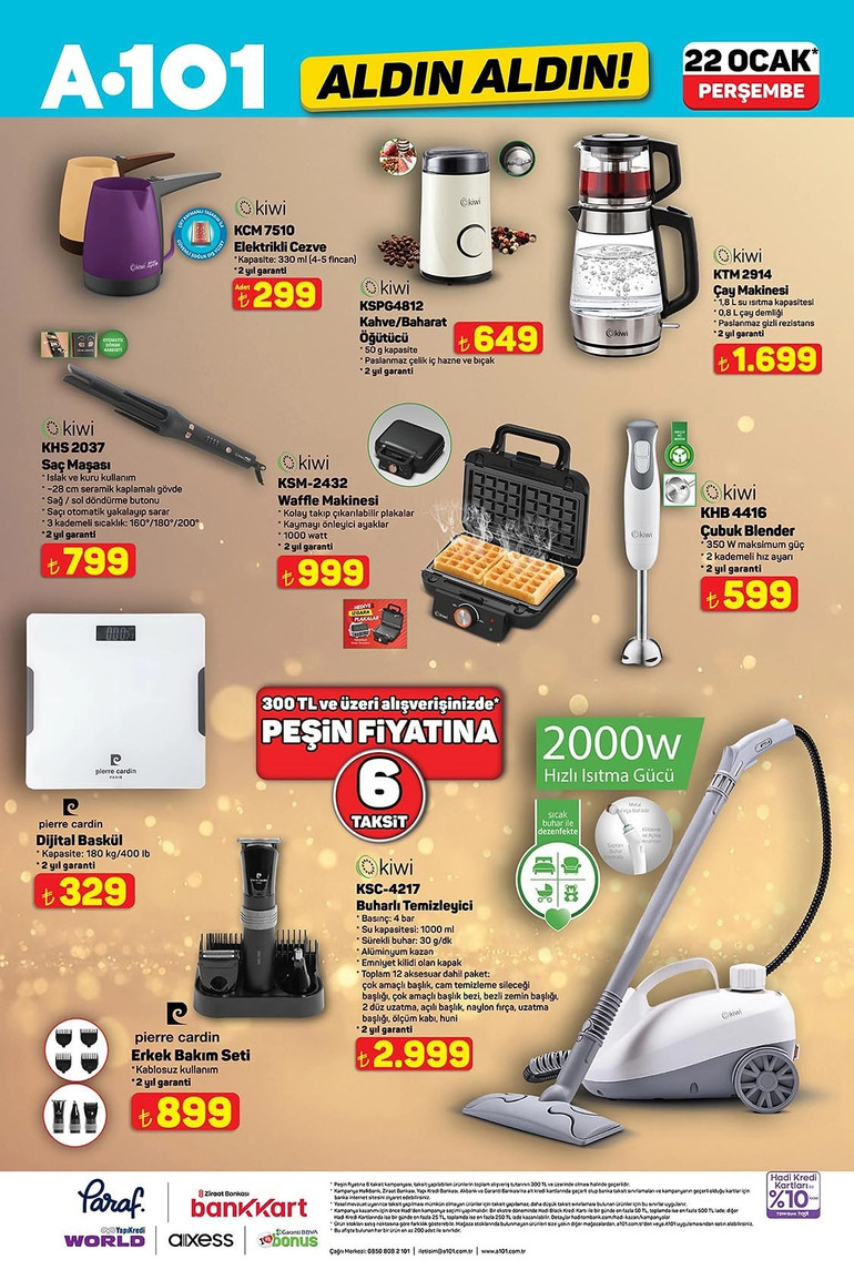 A101 Fırsat Kataloğunu Yayınlandı: İşte A101 Aldın Aldın 22 Ocak 2026 İndirim Kataloğu resim: 6
