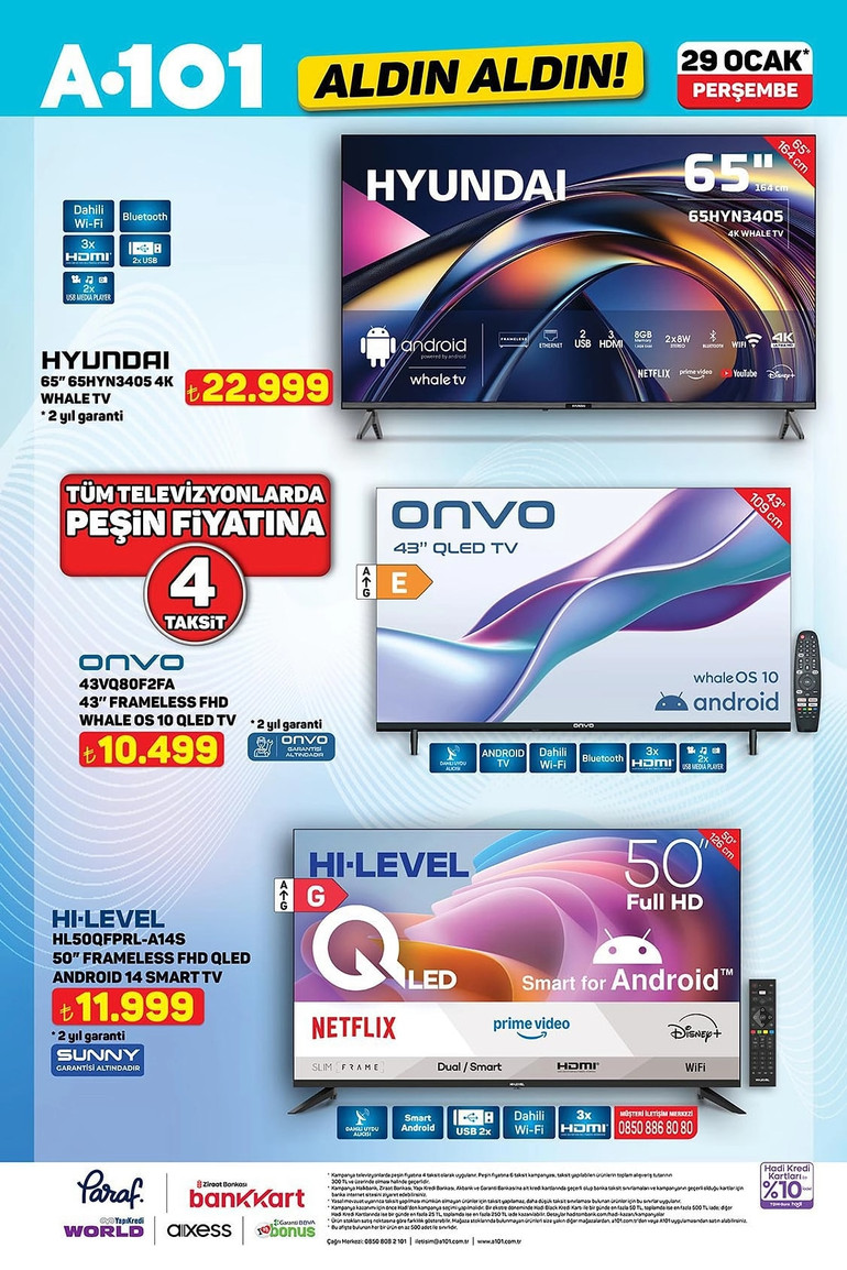 A101 Aldın Aldın Fırsat Kataloğunu Yayınlandı: İşte A101 Aldın Aldın 29 Ocak 2026 İndirim Kataloğu resim: 8
