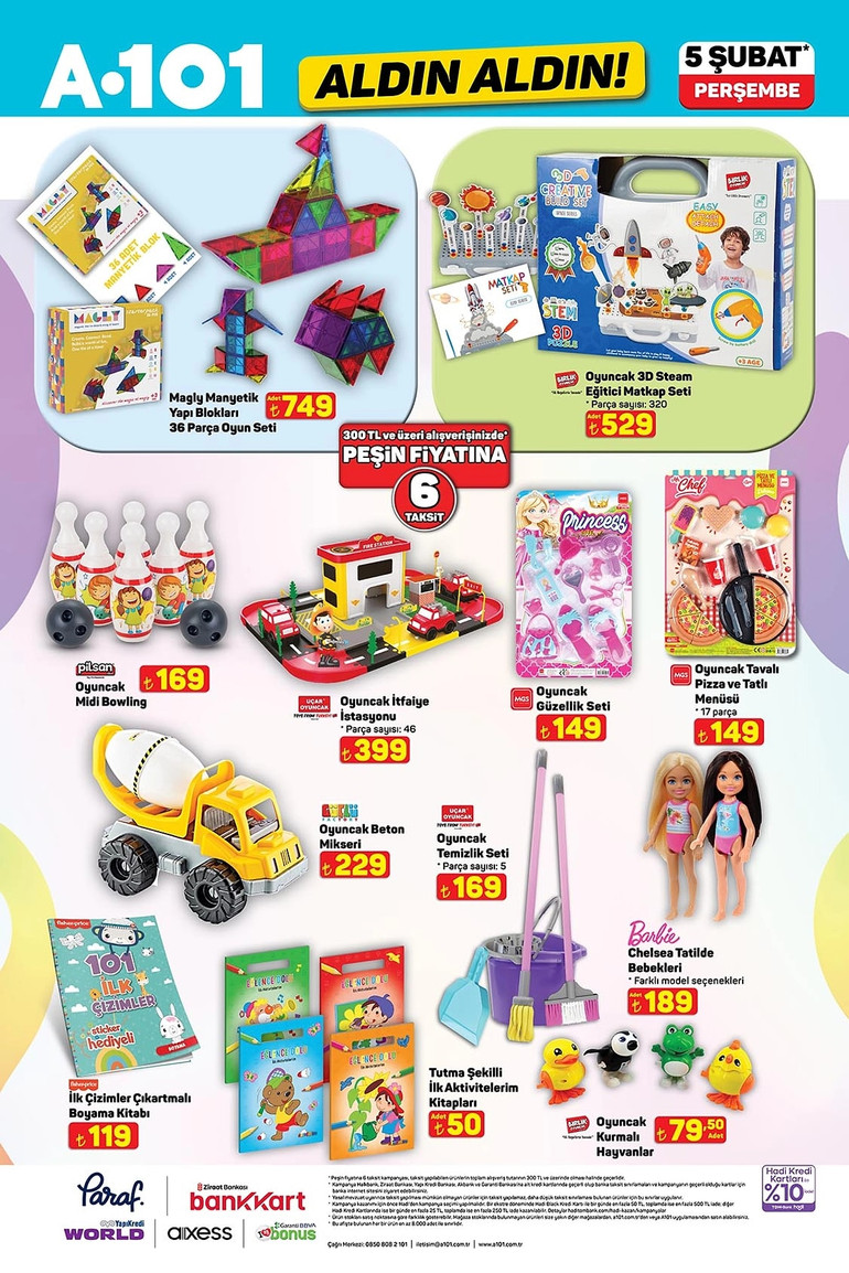 A101’e Elektrikli Kamyonet Geliyor: İşte A101 Aldın Aldın 5 Şubat 2026 İndirim Kataloğu... resim: 7