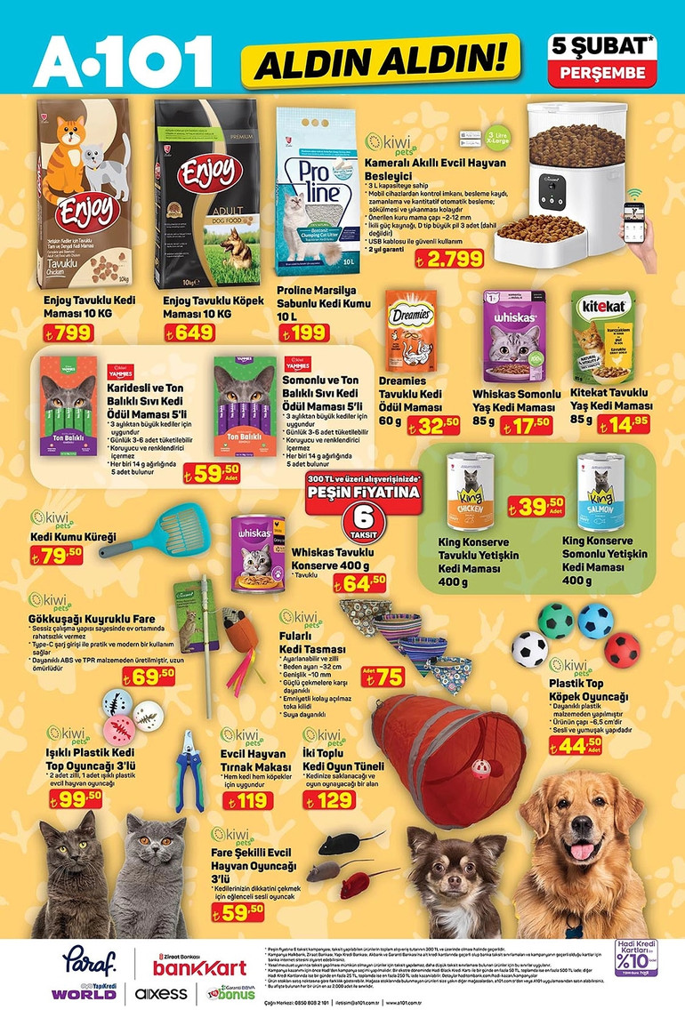 A101’e Elektrikli Kamyonet Geliyor: İşte A101 Aldın Aldın 5 Şubat 2026 İndirim Kataloğu... resim: 6