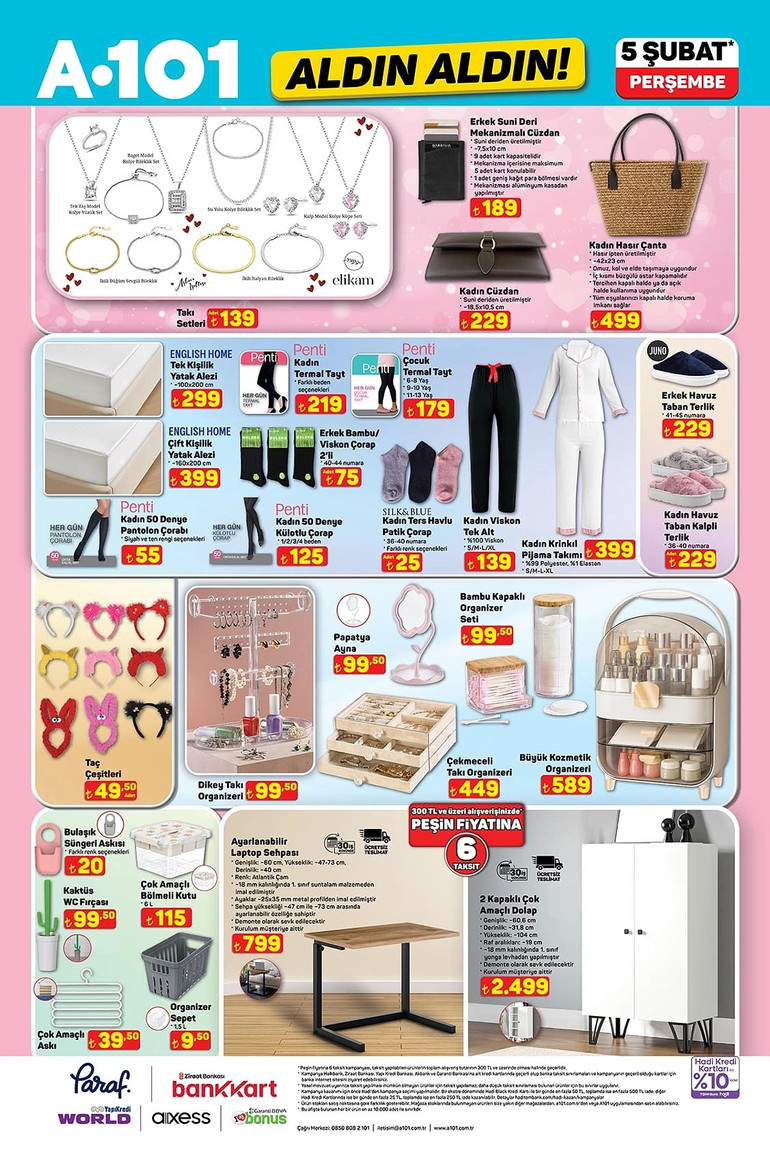 A101’e Elektrikli Kamyonet Geliyor: İşte A101 Aldın Aldın 5 Şubat 2026 İndirim Kataloğu... resim: 5