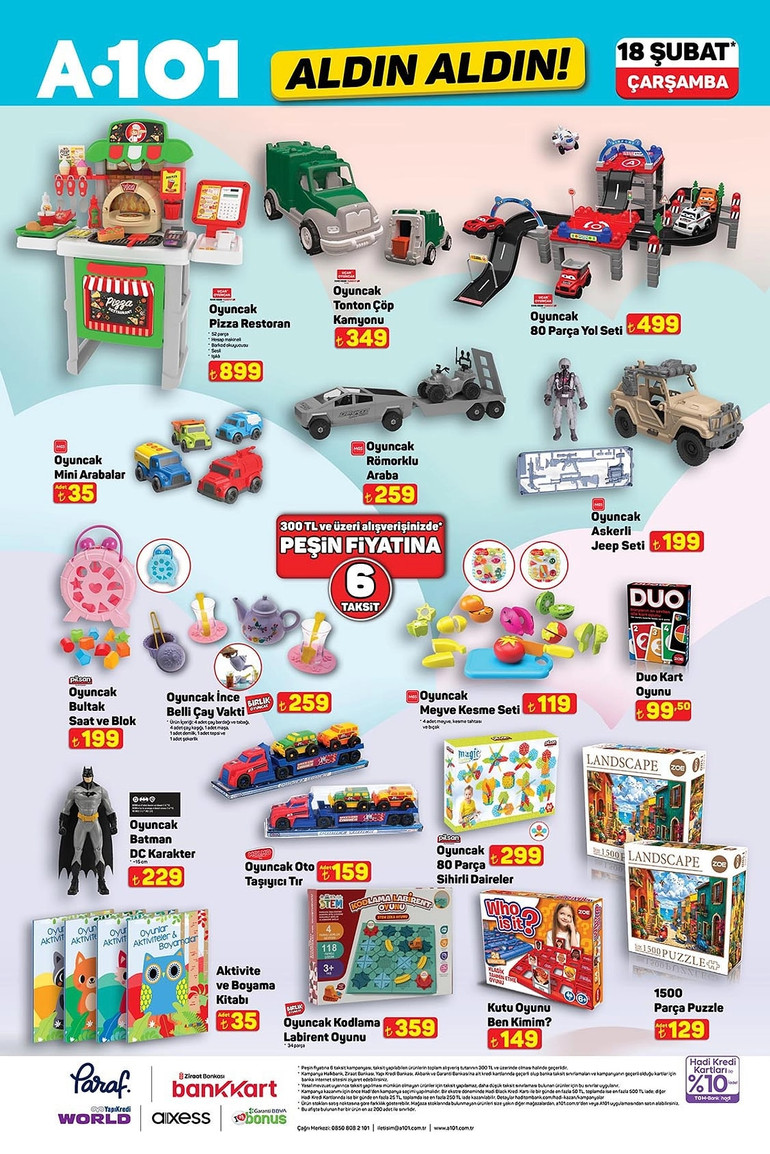 A101 Fırsat Kataloğunu Yayınlandı: İşte A101 Aldın Aldın 18 Şubat 2026 İndirim Kataloğu… resim: 7