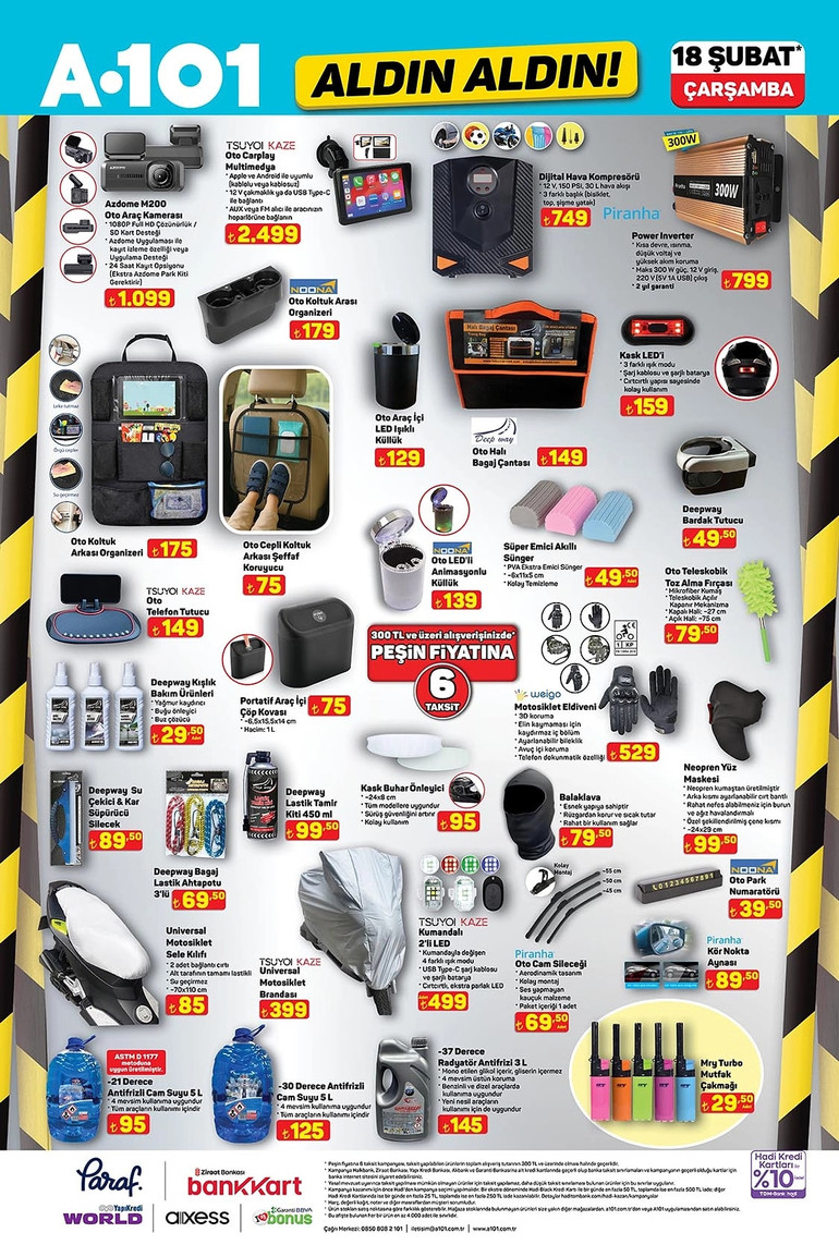 A101 Fırsat Kataloğunu Yayınlandı: İşte A101 Aldın Aldın 18 Şubat 2026 İndirim Kataloğu… resim: 6