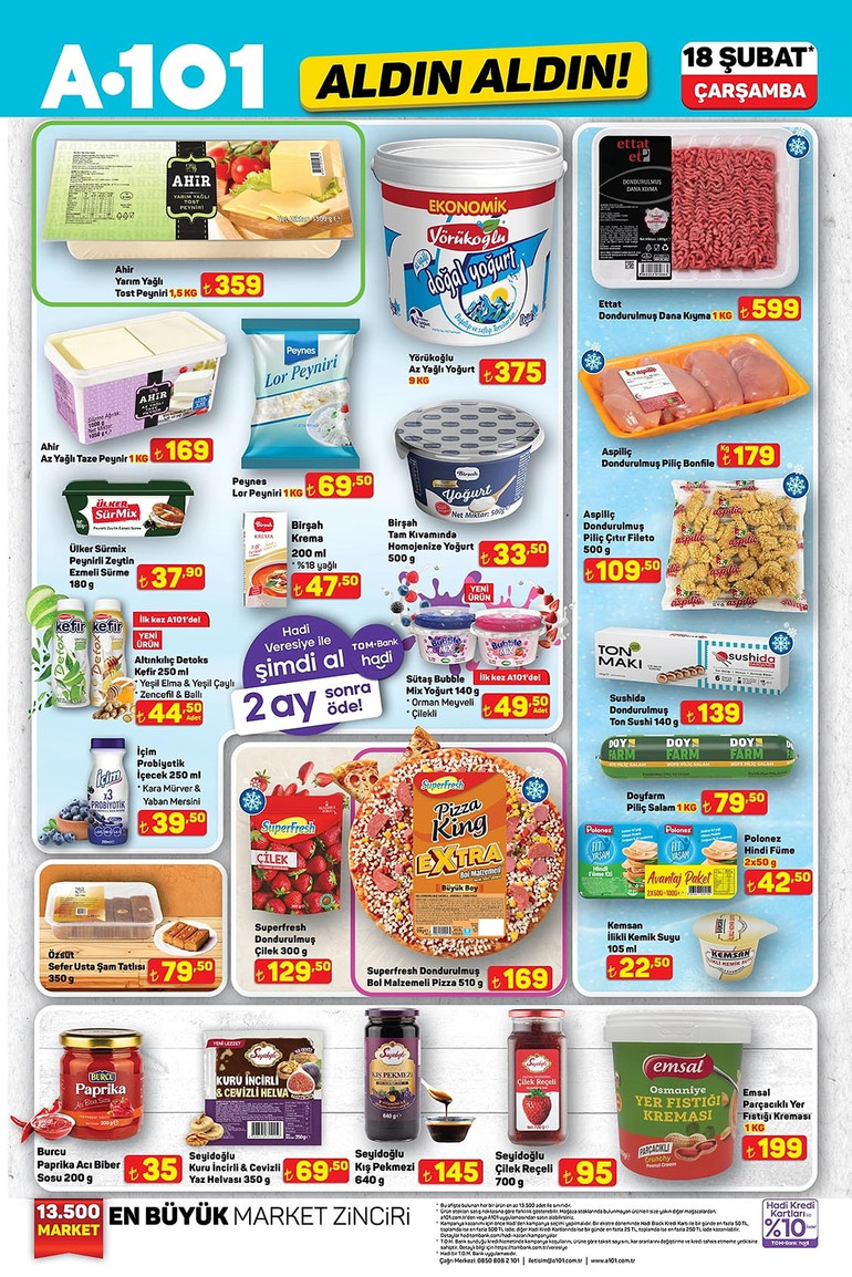A101 Fırsat Kataloğunu Yayınlandı: İşte A101 Aldın Aldın 18 Şubat 2026 İndirim Kataloğu… resim: 11