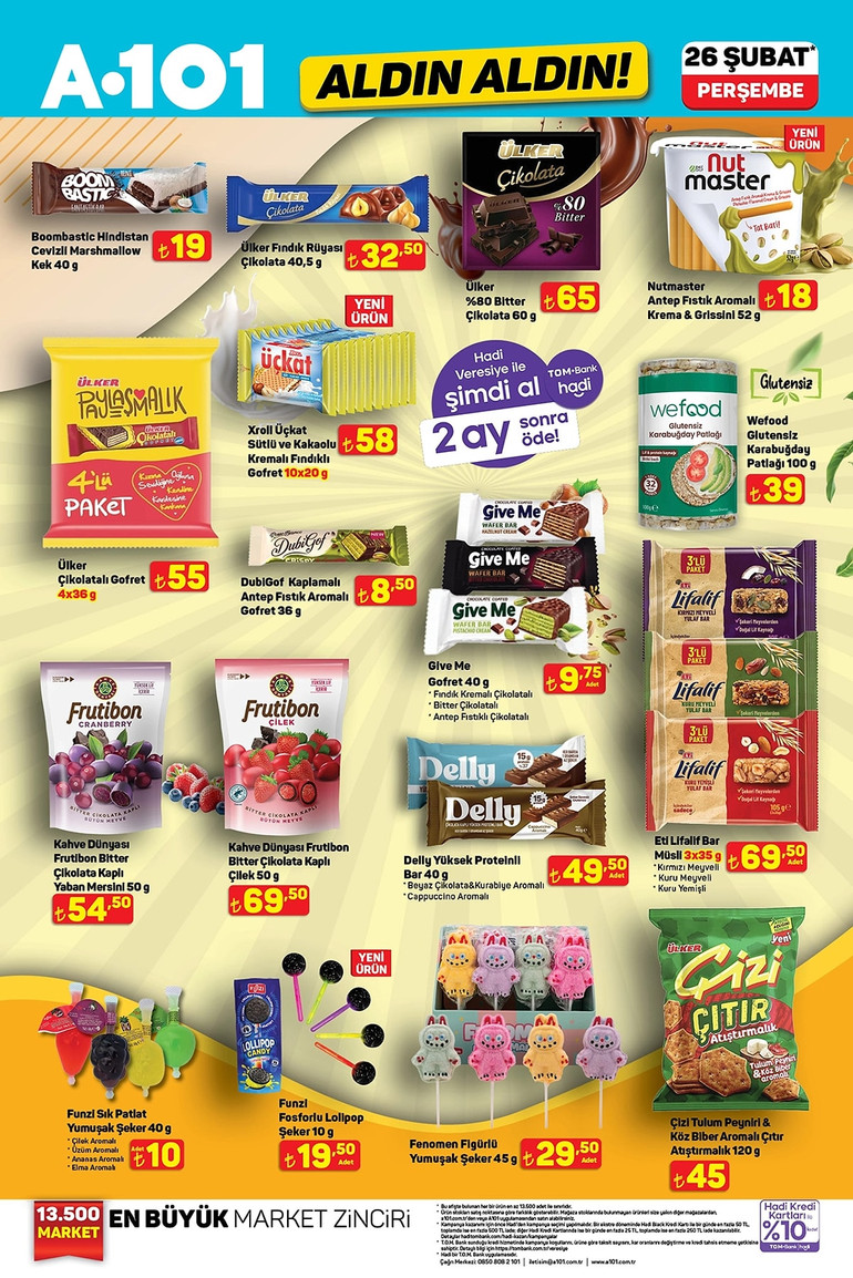 A101 Market Fırsat Kataloğunu Yayınlandı: İşte A101 Aldın Aldın 26 Şubat 2026 İndirim Kataloğu resim: 10