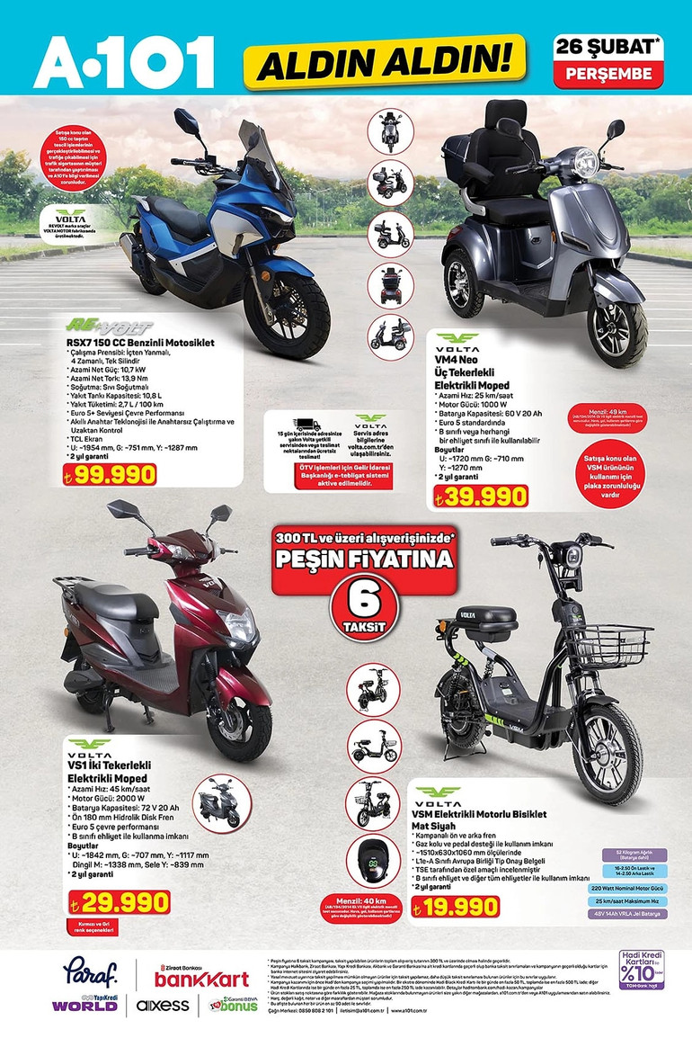 A101 Market Fırsat Kataloğunu Yayınlandı: İşte A101 Aldın Aldın 26 Şubat 2026 İndirim Kataloğu resim: 9