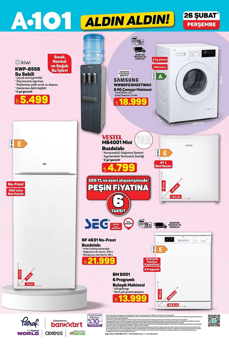 A101 Market Fırsat Kataloğunu Yayınlandı: İşte A101 Aldın Aldın 26 Şubat 2026 İndirim Kataloğu resim: 0