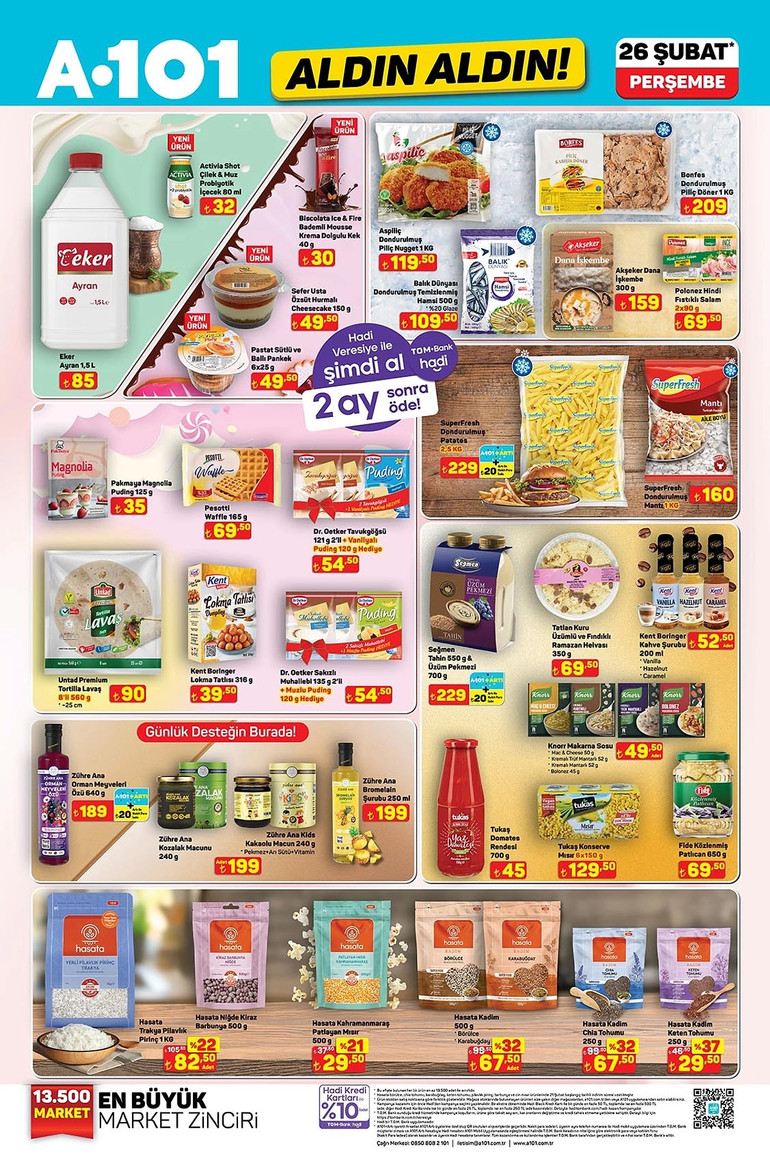 A101 Market Fırsat Kataloğunu Yayınlandı: İşte A101 Aldın Aldın 26 Şubat 2026 İndirim Kataloğu resim: 12