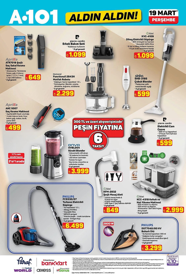 19 Mart 2026 Aldın Aldın Kataloğunda Dev Fırsat: Koltuk ve Halı Yıkama Makinesi Geliyor resim: 2