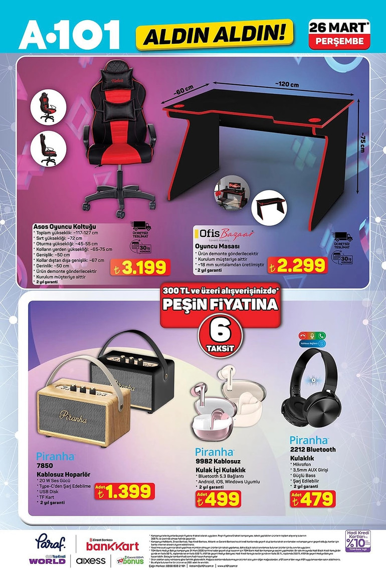 A101'de Kaçırılmayacak Fırsat: 26 Mart Kataloğunda Benzinli Çapa Motoru ve Dev İndirimler! resim: 4