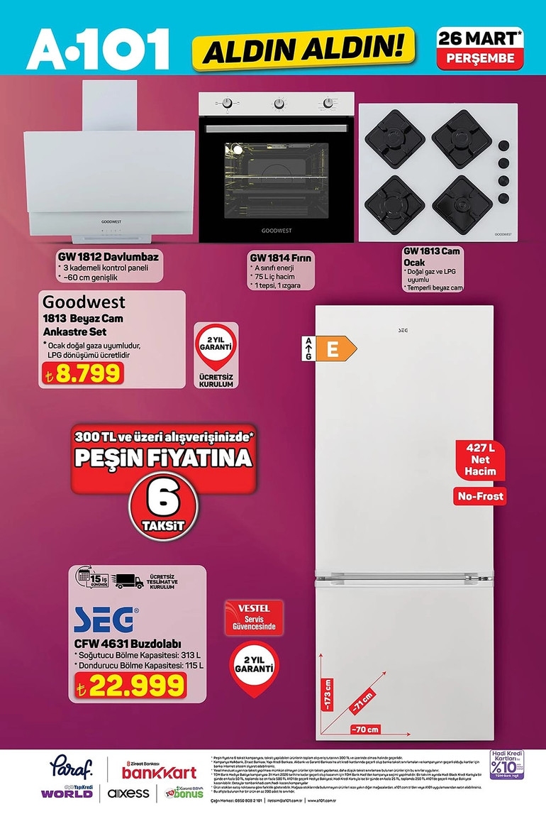 A101'de Kaçırılmayacak Fırsat: 26 Mart Kataloğunda Benzinli Çapa Motoru ve Dev İndirimler! resim: 5