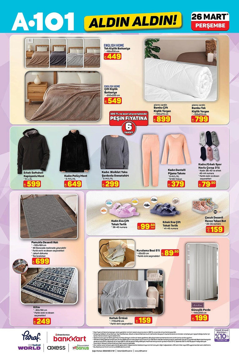 A101'de Kaçırılmayacak Fırsat: 26 Mart Kataloğunda Benzinli Çapa Motoru ve Dev İndirimler! resim: 3