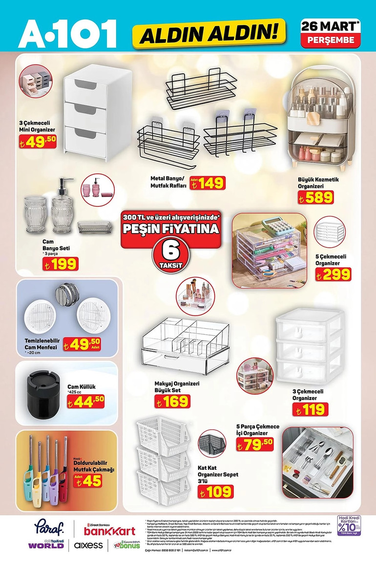 A101'de Kaçırılmayacak Fırsat: 26 Mart Kataloğunda Benzinli Çapa Motoru ve Dev İndirimler! resim: 7