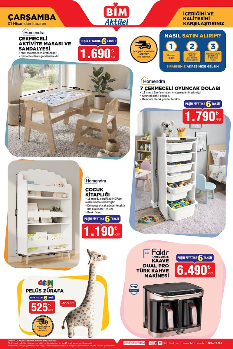 31 Mart BİM Aktüel Kataloğu Yayınlandı! BİM'de Bu Hafta Neler Var? resim: 2