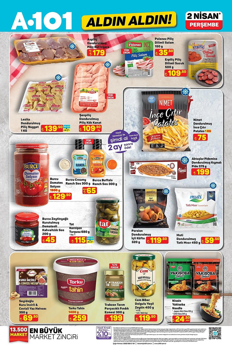 A101 2 Nisan 2026 Aldın Aldın Kataloğunu Yayımladı: A101’de Akıllı TV ve Philips Süpürge Fırsatı resim: 13