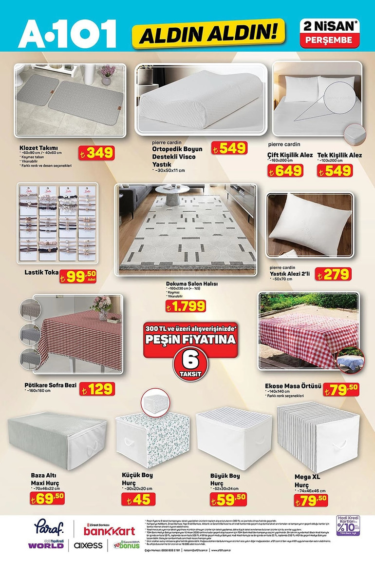 A101 2 Nisan 2026 Aldın Aldın Kataloğunu Yayımladı: A101’de Akıllı TV ve Philips Süpürge Fırsatı resim: 11