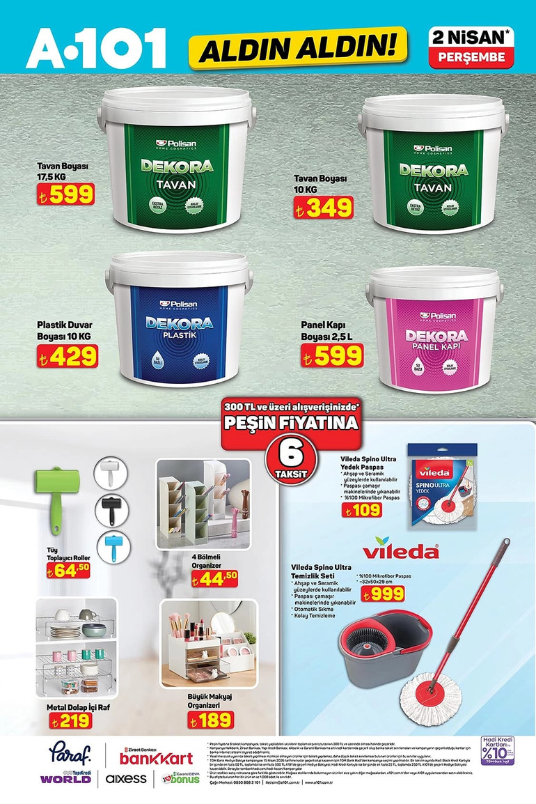 A101 2 Nisan 2026 Aldın Aldın Kataloğunu Yayımladı: A101’de Akıllı TV ve Philips Süpürge Fırsatı resim: 9