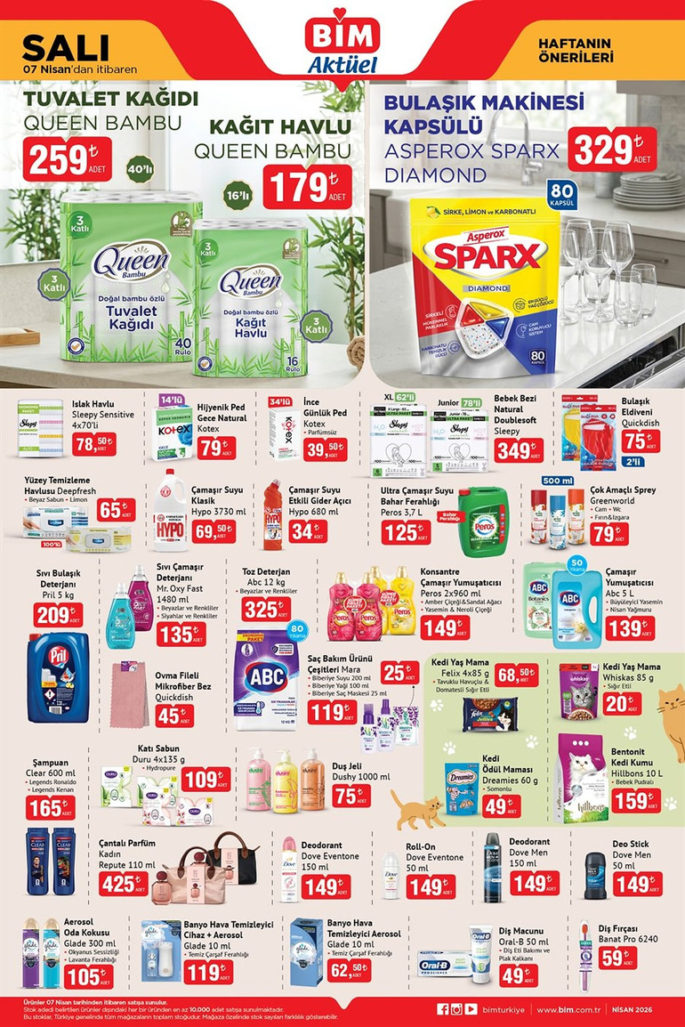 BİM Aktüel 7-10 Nisan 2026 Kataloğu Yayınlandı! Bu Hafta Bahçe Keyfi ve Mutfak Tasarrufu Bir Arada resim: 2
