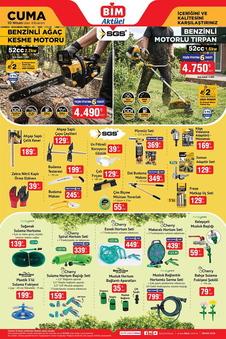 BİM Aktüel 7-10 Nisan 2026 Kataloğu Yayınlandı! Bu Hafta Bahçe Keyfi ve Mutfak Tasarrufu Bir Arada resim: 7