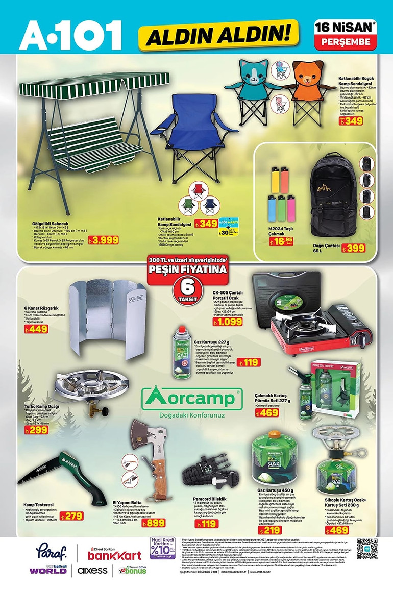 Bu Hafta A101 Raflarında Yok Yok: İşte A101 Aldın Aldın 16 Nisan 2026 İndirim Kataloğu resim: 3