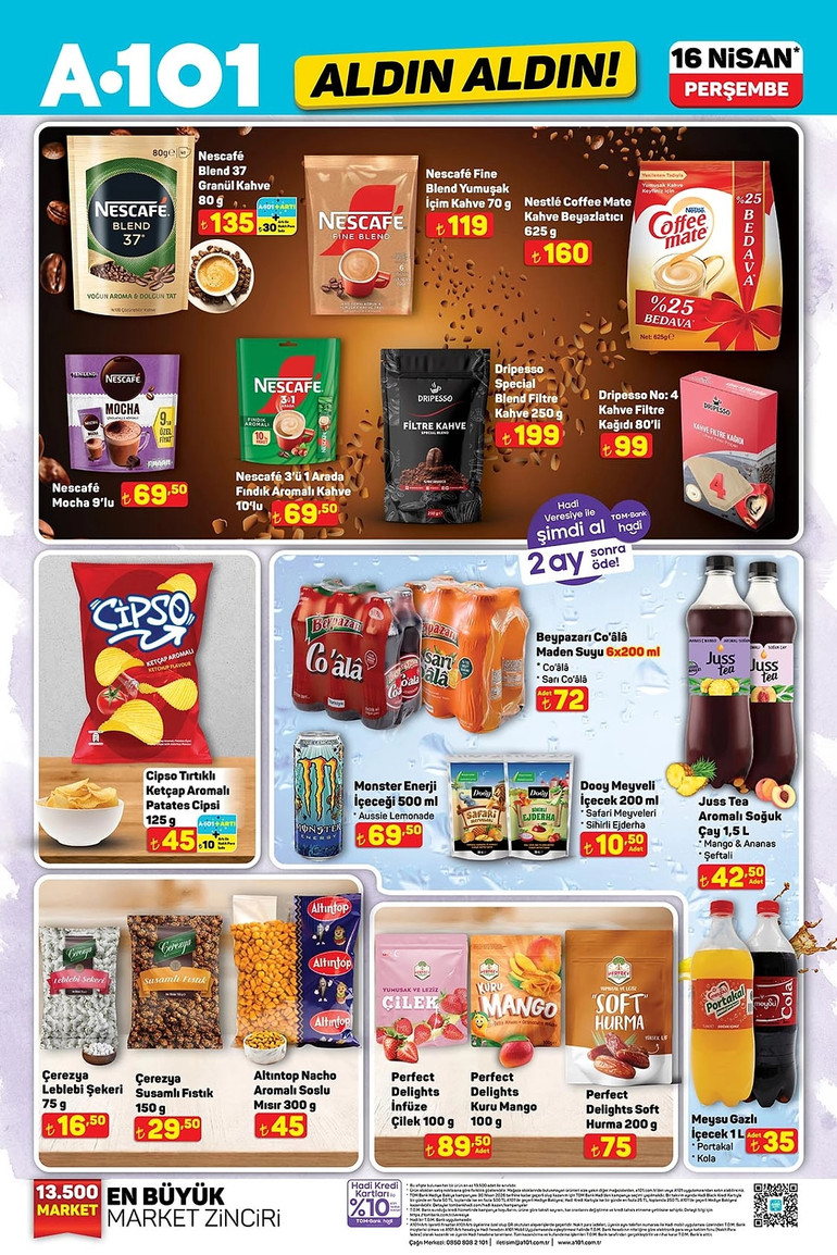 Bu Hafta A101 Raflarında Yok Yok: İşte A101 Aldın Aldın 16 Nisan 2026 İndirim Kataloğu resim: 12