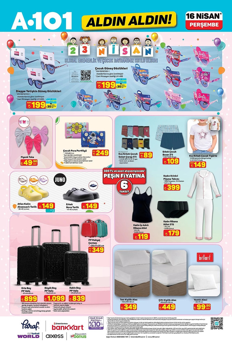 Bu Hafta A101 Raflarında Yok Yok: İşte A101 Aldın Aldın 16 Nisan 2026 İndirim Kataloğu resim: 7