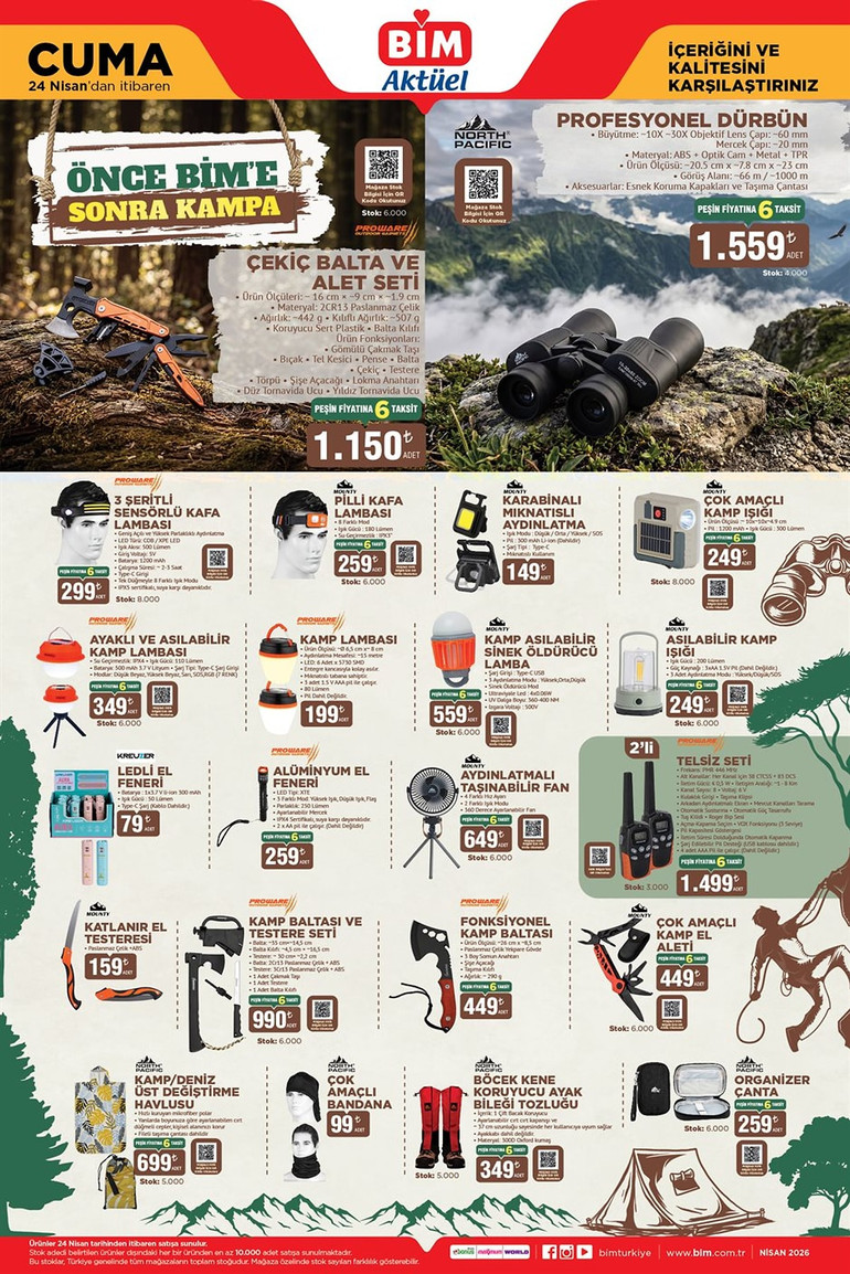 BİM Marketlerin İndirim Yağmuru: 24 Nisan Cuma Gününe Özel BİM İndirim Kataloğunda Yok Yok resim: 4
