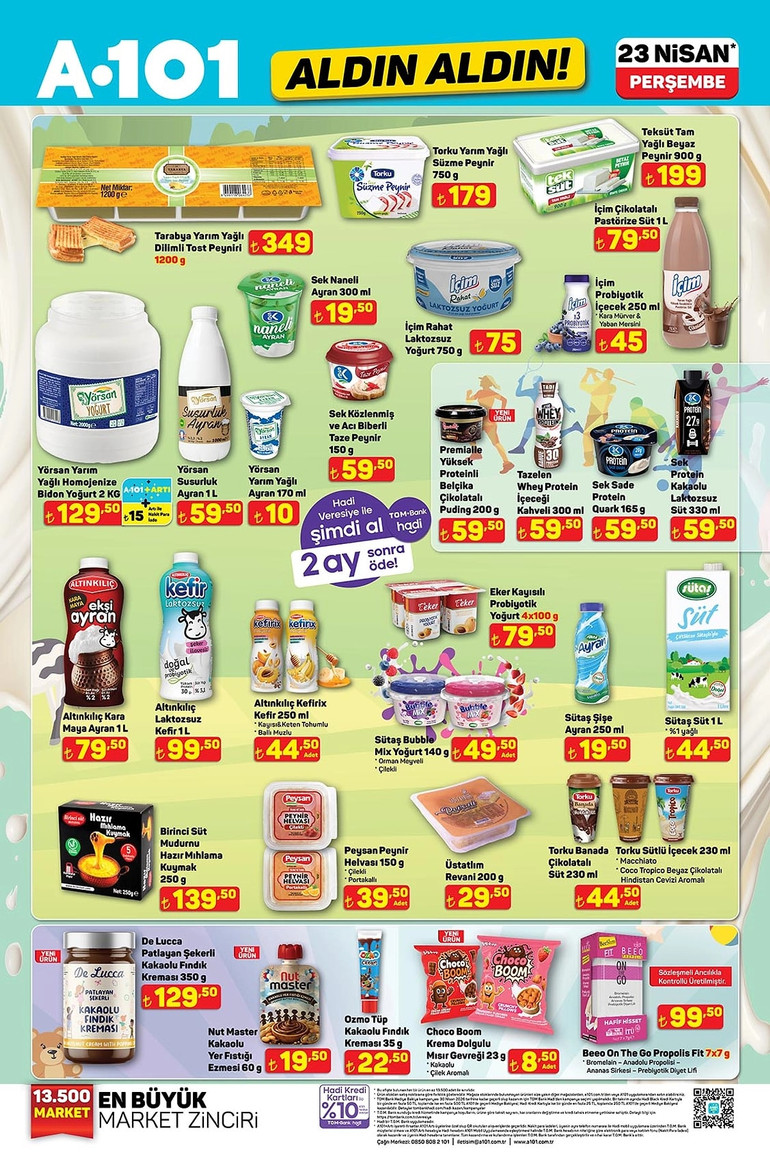 A101 Aldın Aldın Fırsat Kataloğunu Yayınlandı: İşte A101 Aldın Aldın 23 Nisan 2026 İndirim Kataloğu resim: 11