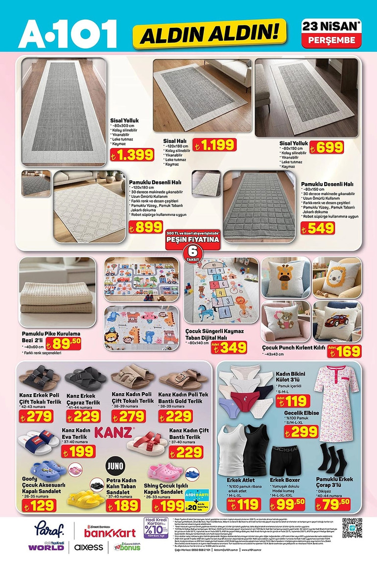 A101 Aldın Aldın Fırsat Kataloğunu Yayınlandı: İşte A101 Aldın Aldın 23 Nisan 2026 İndirim Kataloğu resim: 7