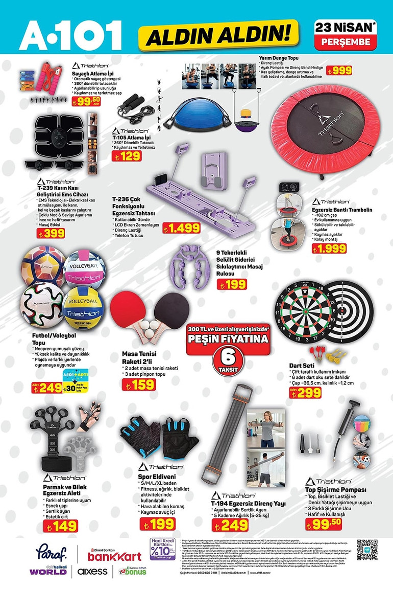 A101 Aldın Aldın Fırsat Kataloğunu Yayınlandı: İşte A101 Aldın Aldın 23 Nisan 2026 İndirim Kataloğu resim: 6
