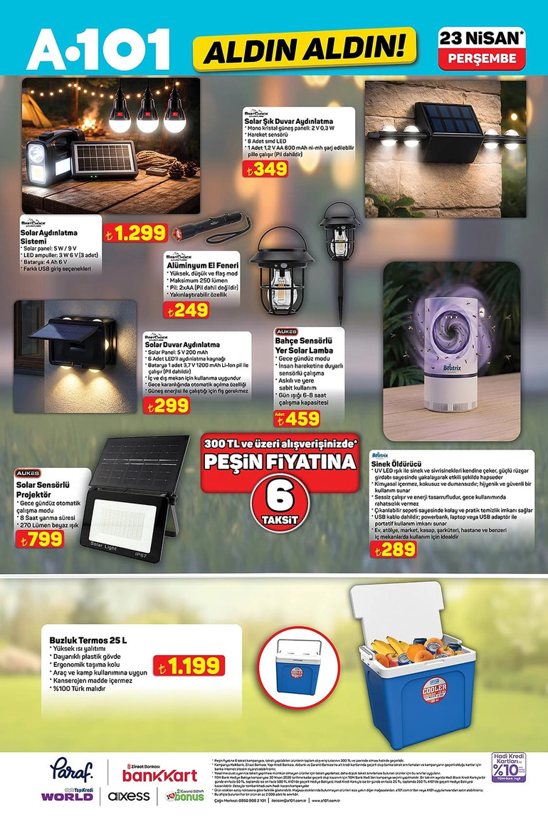 A101 Aldın Aldın Fırsat Kataloğunu Yayınlandı: İşte A101 Aldın Aldın 23 Nisan 2026 İndirim Kataloğu resim: 4