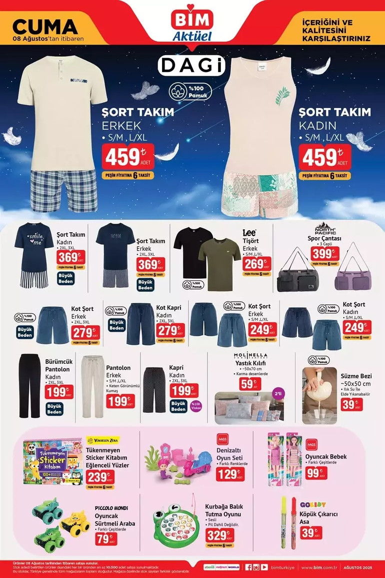 BİM'de İndirim Yağmuru Başladı! BİM 5 Ağustos Salı ve 8 Ağustos Cuma Kataloğunu Yayımladı!  resim: 6